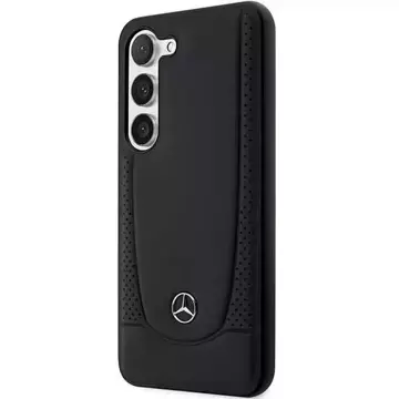 Mercedes Samsung Galaxy S23 HardCase Leder Urban Schwarz