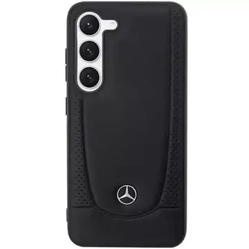 Mercedes Samsung Galaxy S23 HardCase Leder Urban Schwarz