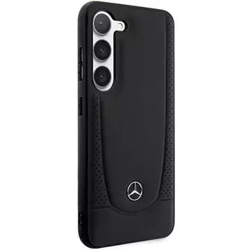 Mercedes Samsung Galaxy S23 HardCase Leder Urban Schwarz