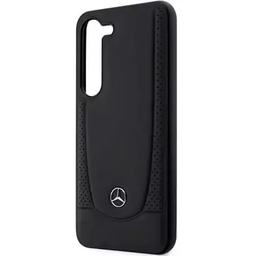 Mercedes Samsung Galaxy S23 HardCase Leder Urban Schwarz