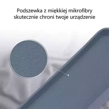 Mercury Silikon-Handyhülle für iPhone 12/12 Pro Lavendel/Lavendelgrau