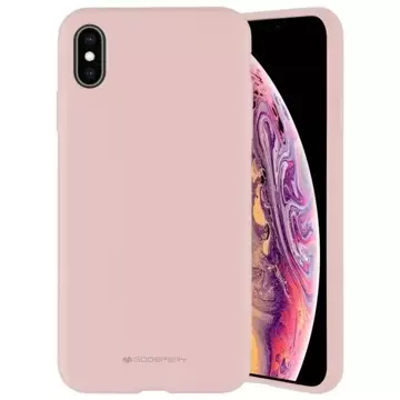 Mercury Silikon-Handyhülle für iPhone 12/12 Pro rosa Sand/rosa Sand