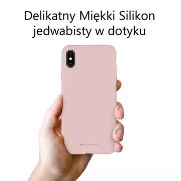 Mercury Silikon-Handyhülle für iPhone 13 Mini rosa Sand/rosa Sand