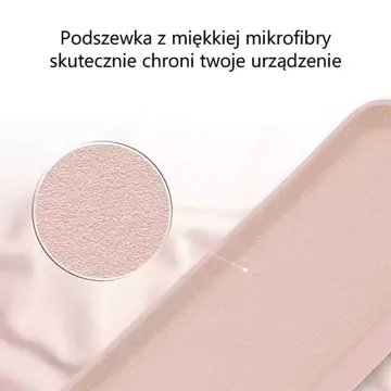 Mercury Silikon-Handyhülle für iPhone 13 Mini rosa Sand/rosa Sand