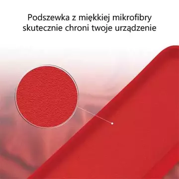 Mercury Silikon-Handyhülle für iPhone 14 rot/rot