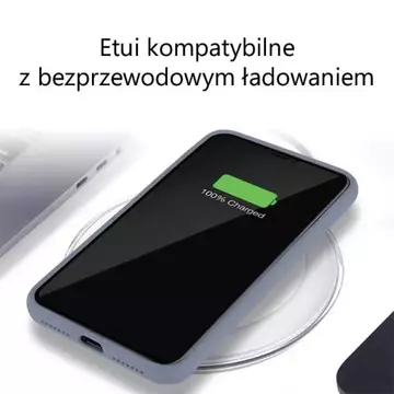 Mercury Silikon-Handyhülle für iPhone X/Xs Lavendel/Lavendelgrau