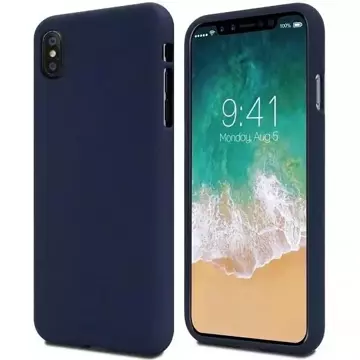 Mercury Soft-Telefonhülle für iPhone 14 Blau/Mitternachtsblau