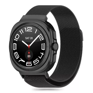 Milanaiseband für Samsung Galaxy Watch Ultra (47 mm) Schwarz