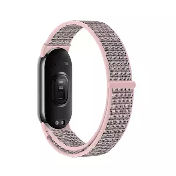 Milaneseband-Stahlarmband für Xiaomi Smart Band 8/ 8 NFC Pink