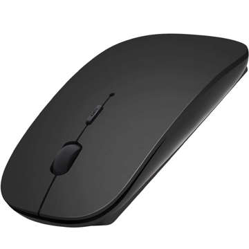 Mouse Alogy Mouse kabellose Computermaus für Tablet-Laptop Schwarz