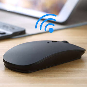 Mouse Alogy Mouse kabellose Computermaus für Tablet-Laptop Schwarz