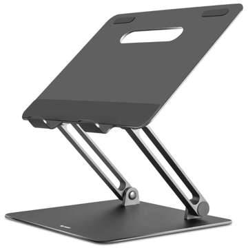 Mozos LS1-ALU Tischständer aus schwarzem Aluminium für Laptop