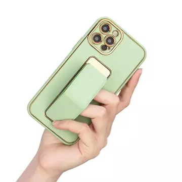 Neu Kickstand Case iPhone 13 Hülle mit Ständer Lila