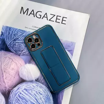 Neu Kickstand Case iPhone 13 Hülle mit Ständer blau