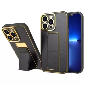 Neue Kickstand Case Hülle für iPhone 12 Pro mit Ständer schwarz