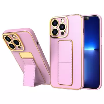 Neue Kickstand Case Hülle für iPhone 13 Pro Max mit Ständer Pink