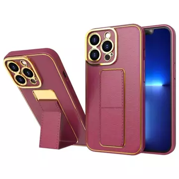 Neue Kickstand Case Hülle für iPhone 13 Pro Max mit Ständer rot