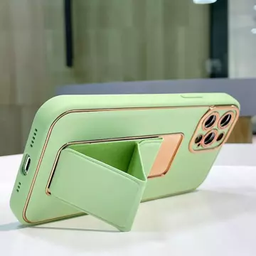 Neue Kickstand Case Hülle für iPhone 13 Pro mit Ständer lila