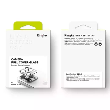 Neues Gerät Ringke Camera Protector 2-pack für Apple iPhone 15 Pro Clear