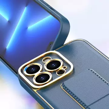 Neues Kickstand Case für iPhone 13 Pro mit Ständer grün