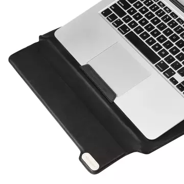 Nillkin 2in1 MacBook Sleeve 16 '' Laptoptasche Ständer schwarz und weiß