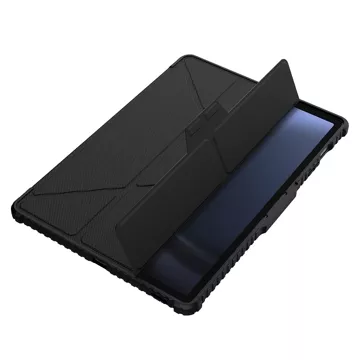 Nillkin Bumper Ledertasche Pro für Samsung Galaxy Tab S9 FE – Schwarz