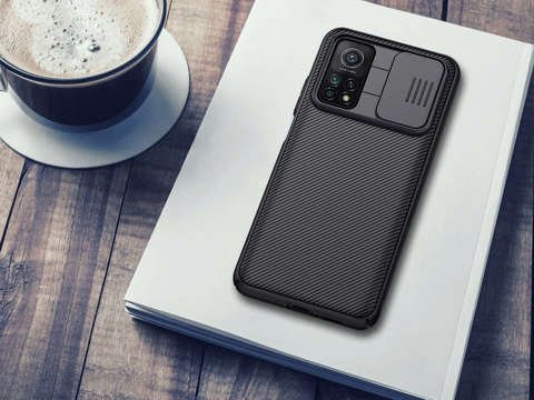 Nillkin CamShield-Hülle für Xiaomi Mi 10T / 10T Pro Schwarz