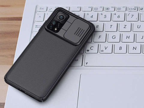 Nillkin CamShield-Hülle für Xiaomi Mi 10T / 10T Pro Schwarz