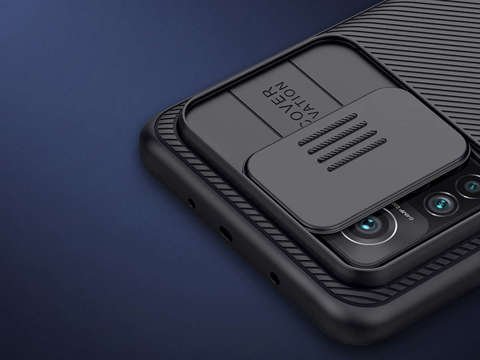 Nillkin CamShield-Hülle für Xiaomi Mi 10T / 10T Pro Schwarz