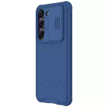 Nillkin CamShield Pro Case Hülle für Samsung Galaxy S23 Hülle mit Kameraabdeckung blau