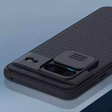 Nillkin CamShield Pro Case mit Kameraabdeckung für Google Pixel 8 – Schwarz