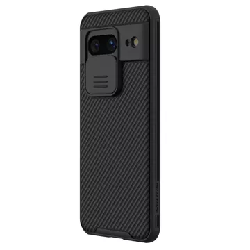 Nillkin CamShield Pro Case mit Kameraabdeckung für Google Pixel 8 – Schwarz