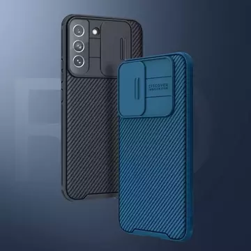 Nillkin CamShield Pro Hülle Gepanzerte Tasche Kameraschutz Kamera Samsung Galaxy S22 (S22 Plus) Blau