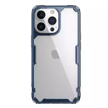 Nillkin Nature Pro Hülle für iPhone 13 Pro Max gepanzerte Hülle blaue Hülle