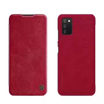 Nillkin Qin Lederholster für Samsung Galaxy A03s rot