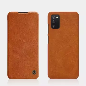 Nillkin Qin Lederholster für Samsung Galaxy A03s rot