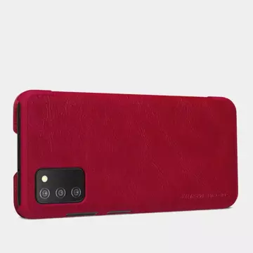 Nillkin Qin Lederholster für Samsung Galaxy A03s rot