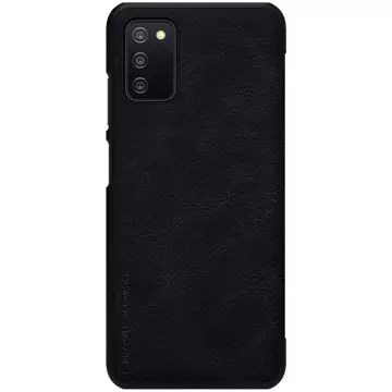 Nillkin Qin Lederholster für Samsung Galaxy A03s schwarz