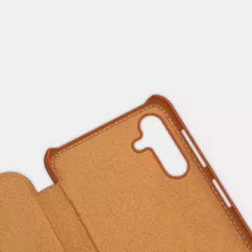 Nillkin Qin Lederholster für Samsung Galaxy A13 5G braun