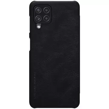 Nillkin Qin Lederholster für Samsung Galaxy A22 4G schwarz