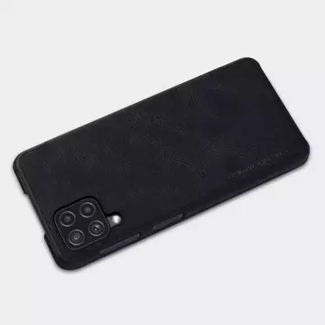 Nillkin Qin Lederholster für Samsung Galaxy A22 4G schwarz