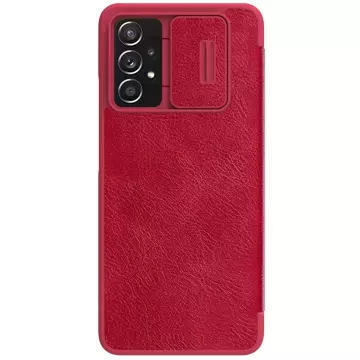 Nillkin Qin Lederholster für Samsung Galaxy A73 rot