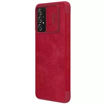 Nillkin Qin Lederholster für Samsung Galaxy A73 rot