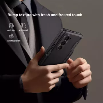 Nillkin Super Frosted Shield Fold Hülle für Samsung Galaxy Z Fold 5 – Schwarz