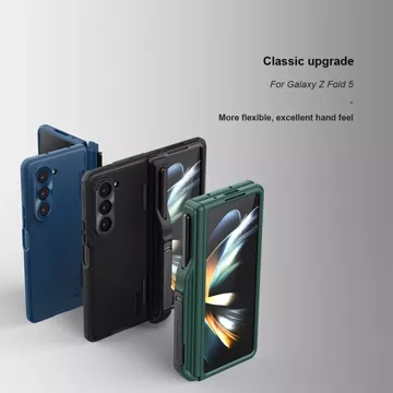 Nillkin Super Frosted Shield Fold Hülle für Samsung Galaxy Z Fold 5 – Schwarz