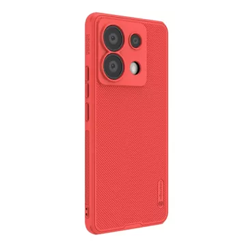 Nillkin Super Frosted Shield Pro Hülle für Xiaomi Redmi Note 13 Pro 5G / Poco X6 5G – Rot