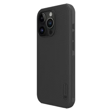 Nillkin Super Frosted Shield Pro Magnetische Hülle für iPhone 15 Pro Max – Schwarz