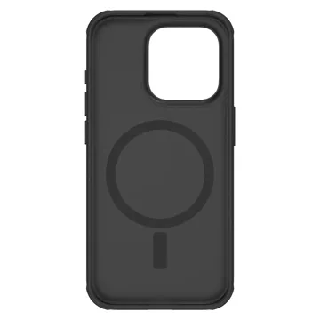 Nillkin Super Frosted Shield Pro Magnetische Hülle für iPhone 15 Pro Max – Schwarz