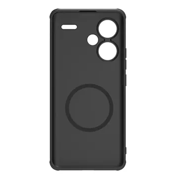 Nillkin Super Frosted Shield Pro magnetische Hülle für Xiaomi Redmi Note 13 Pro 5G mit MagSafe – Schwarz