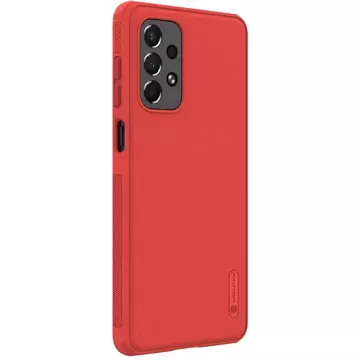 Nillkin Super Frosted Shield Pro strapazierfähige Hülle für Samsung Galaxy A73 rot